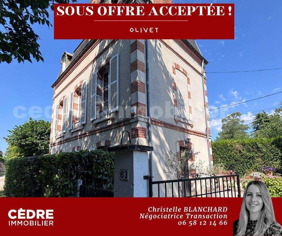 SOUS OFFRE ACCEPTÉE - Maison à OLIVET