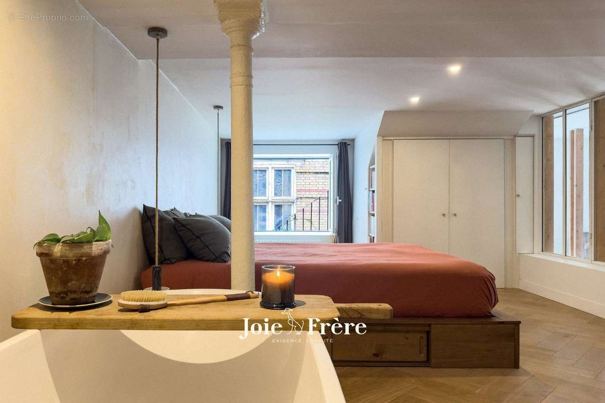 la suite parentale du loft - Appartement à PARIS-18E
