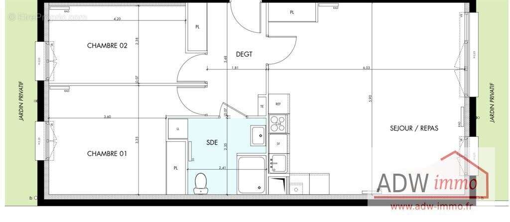 Appartement à BOIS-LE-ROI
