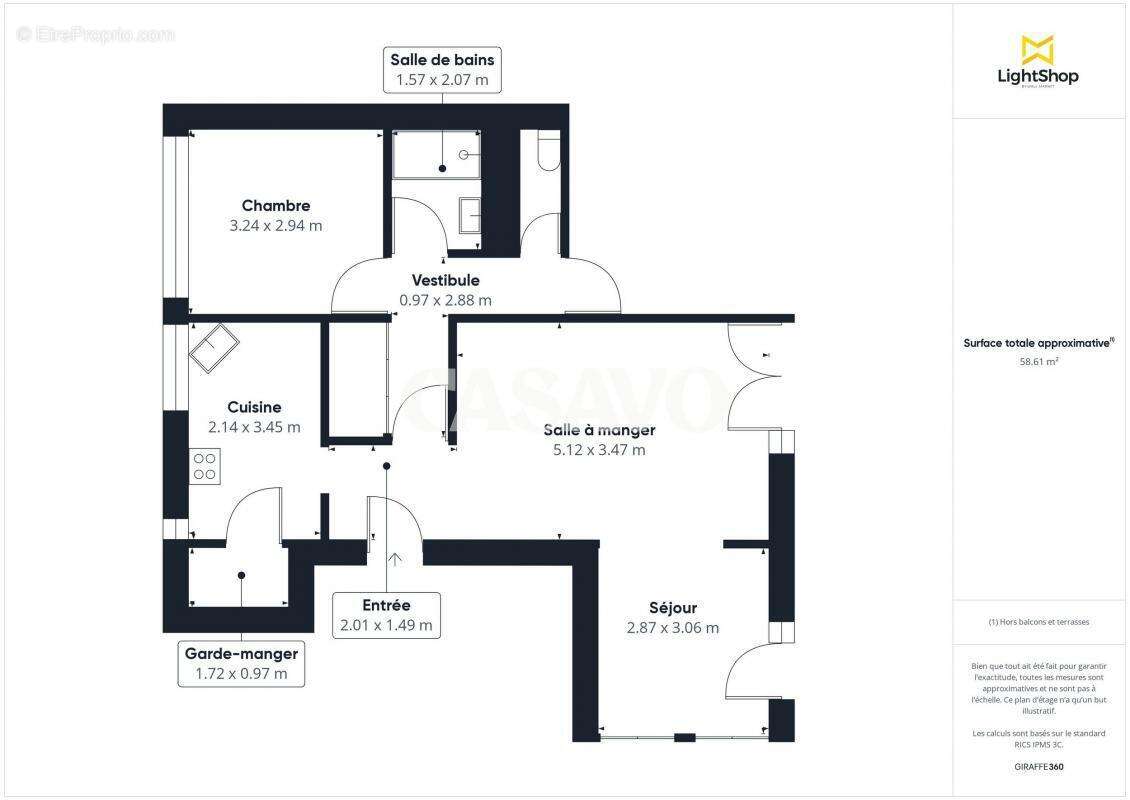 Appartement à CALUIRE-ET-CUIRE