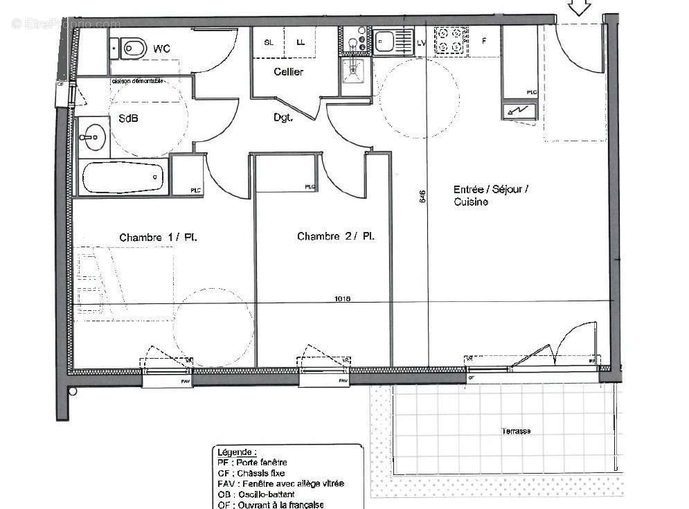 Appartement à BOIS-GUILLAUME