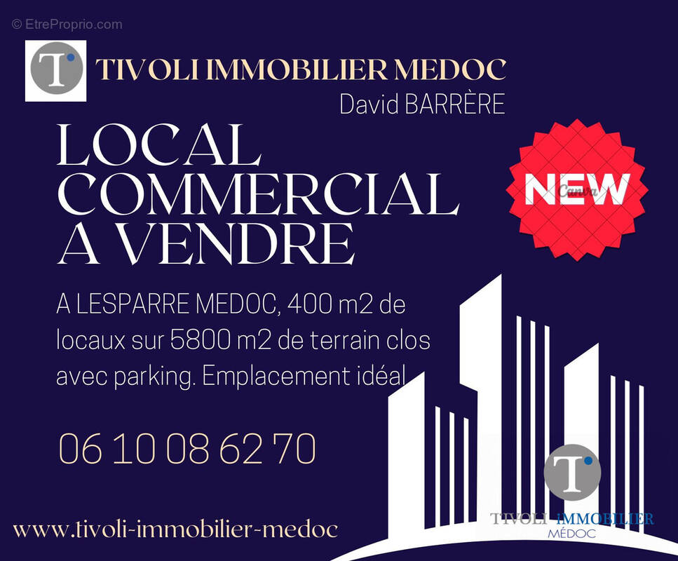 Commerce à LESPARRE-MEDOC