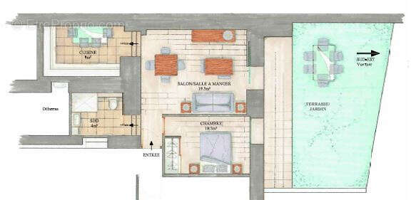 Appartement à BEAUSOLEIL