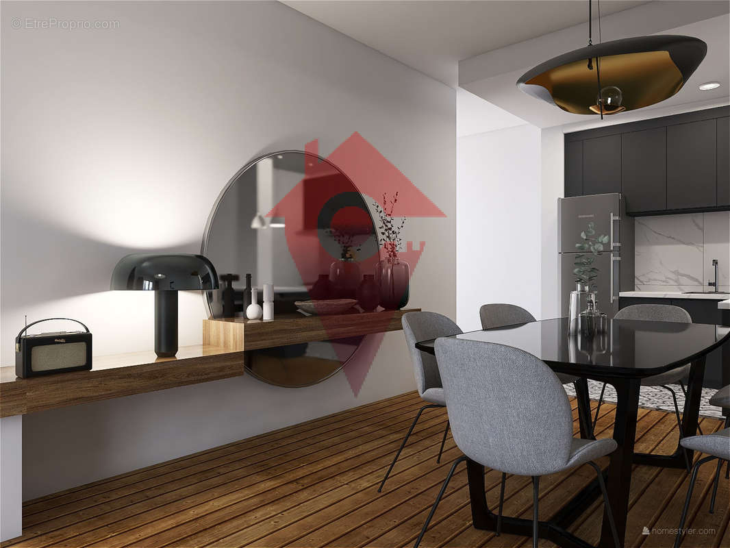 Appartement à PARIS-19E