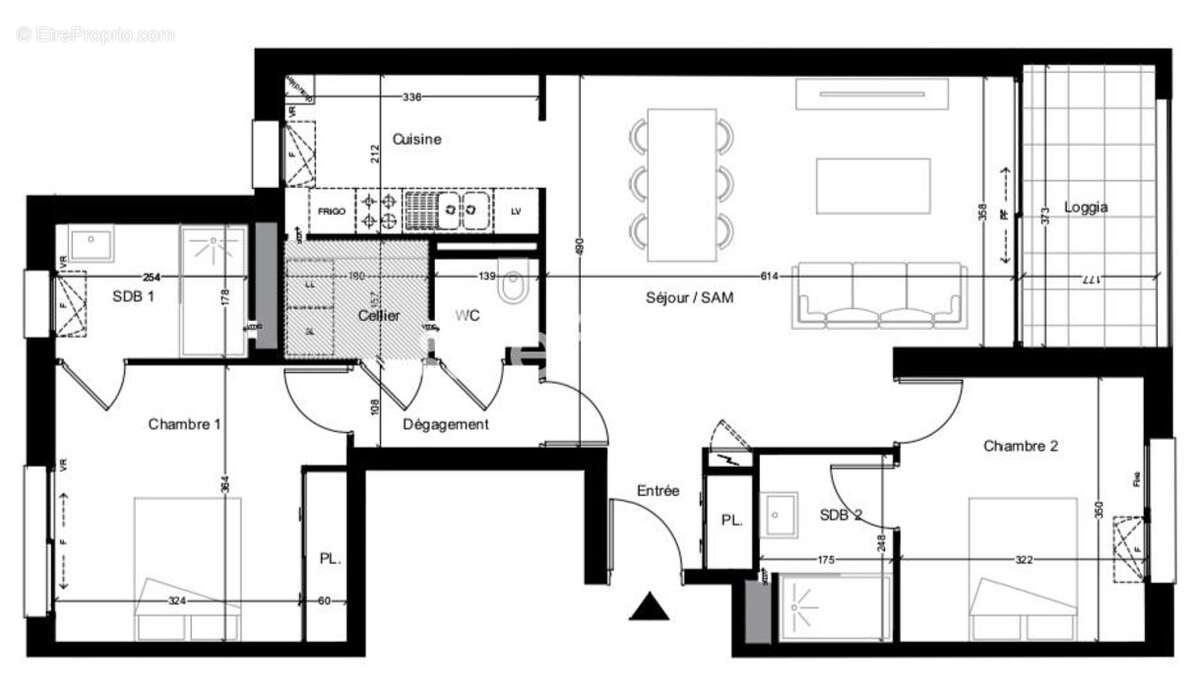 Appartement à LORIENT