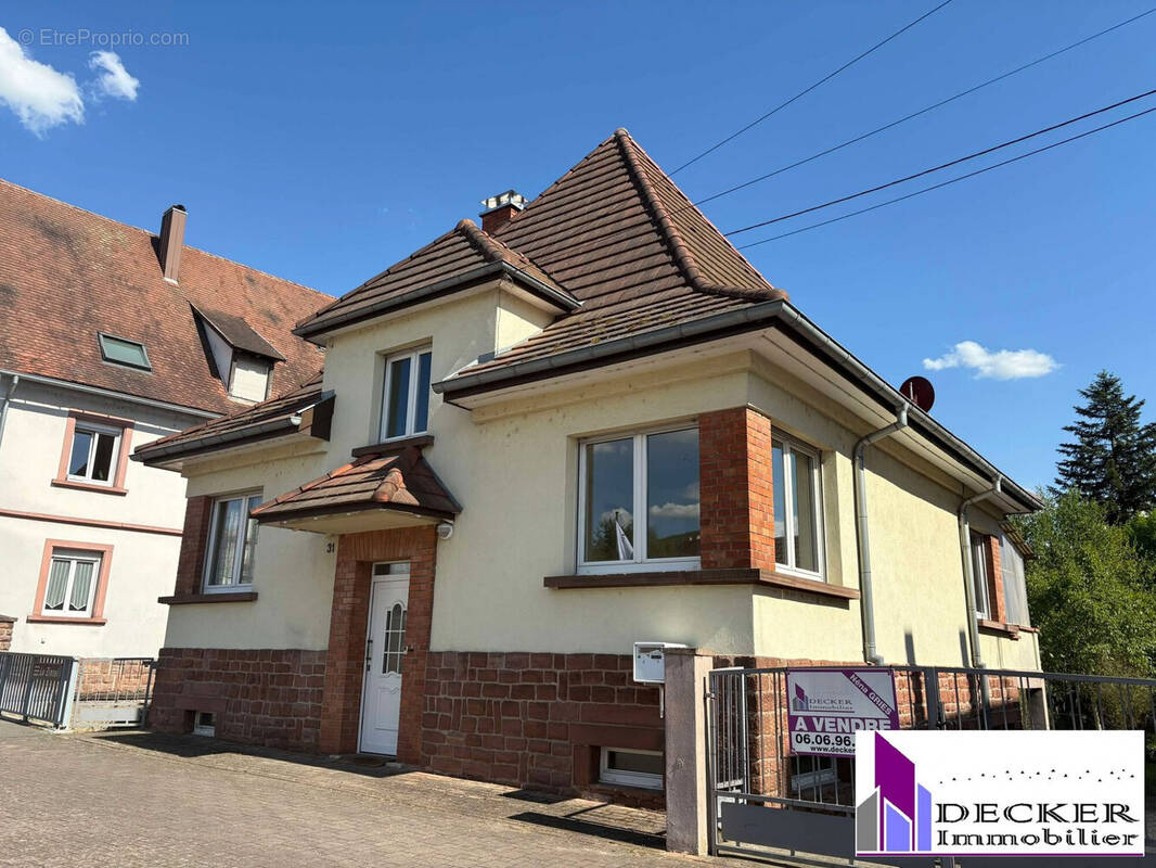 Maison à ZINSWILLER