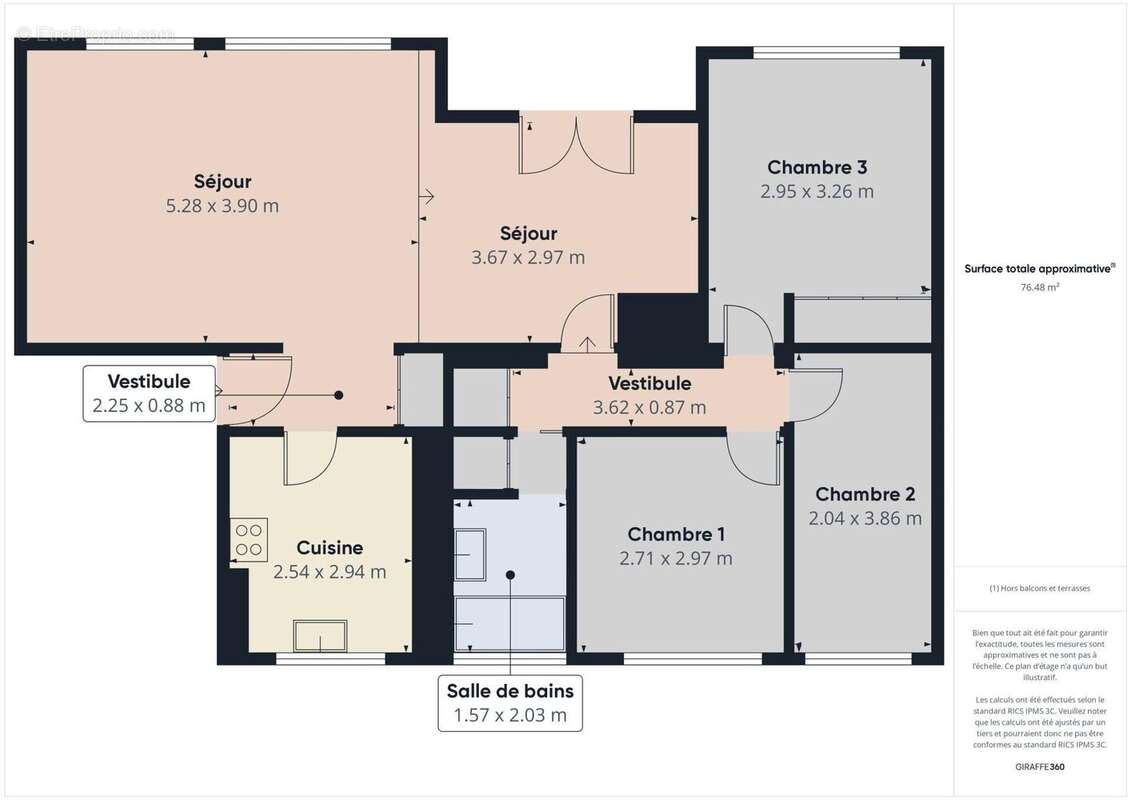 Photo 2 - Appartement à LA CELLE-SAINT-CLOUD