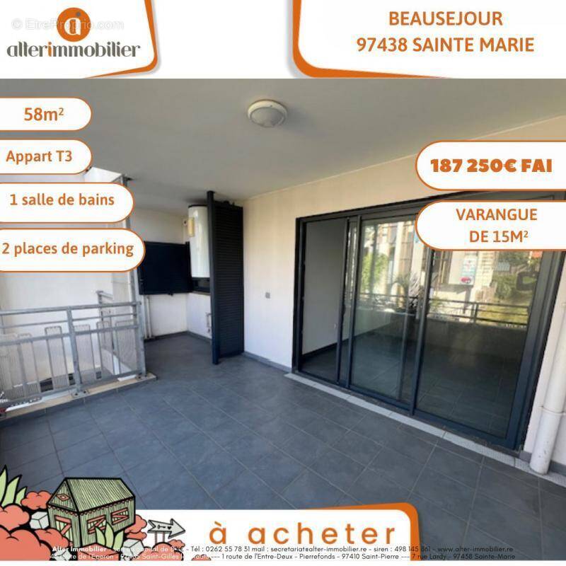 Appartement à SAINTE-MARIE