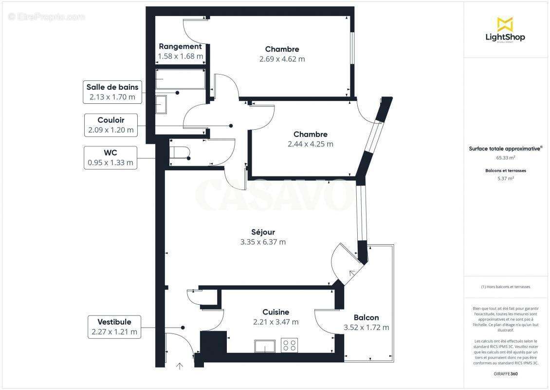 Appartement à LYON-9E