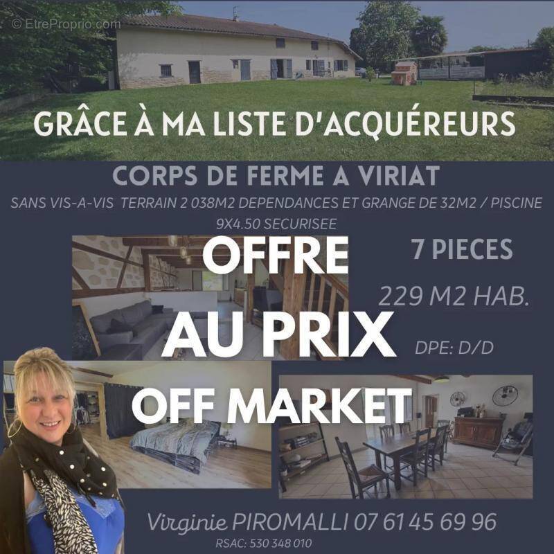 Maison à VIRIAT