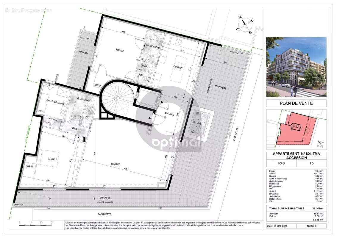 Appartement à ROQUEBRUNE-CAP-MARTIN