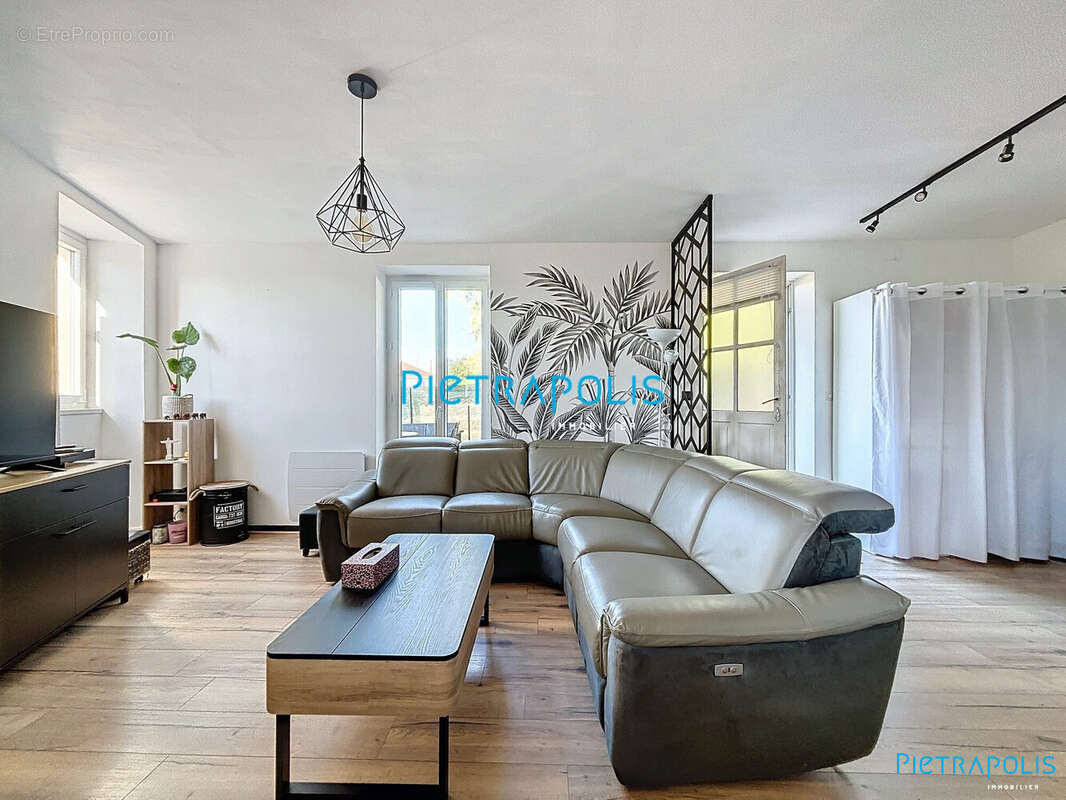 salon - Maison à REPLONGES