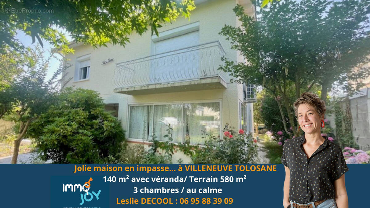 Maison à VILLENEUVE-TOLOSANE