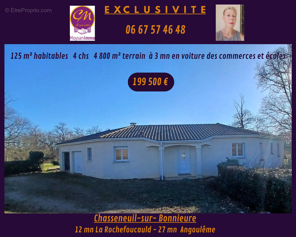 Maison à LA ROCHEFOUCAULD