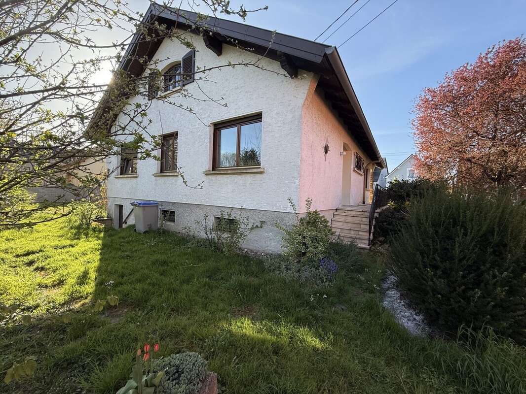 Vue arrière de la Maison - Maison à SOUFFELWEYERSHEIM