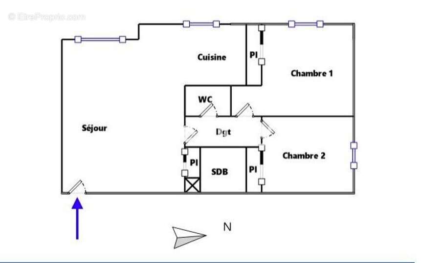 Appartement à TOULOUSE
