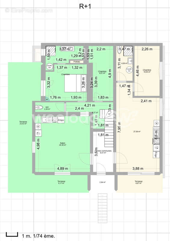 Appartement à TOURNEFEUILLE