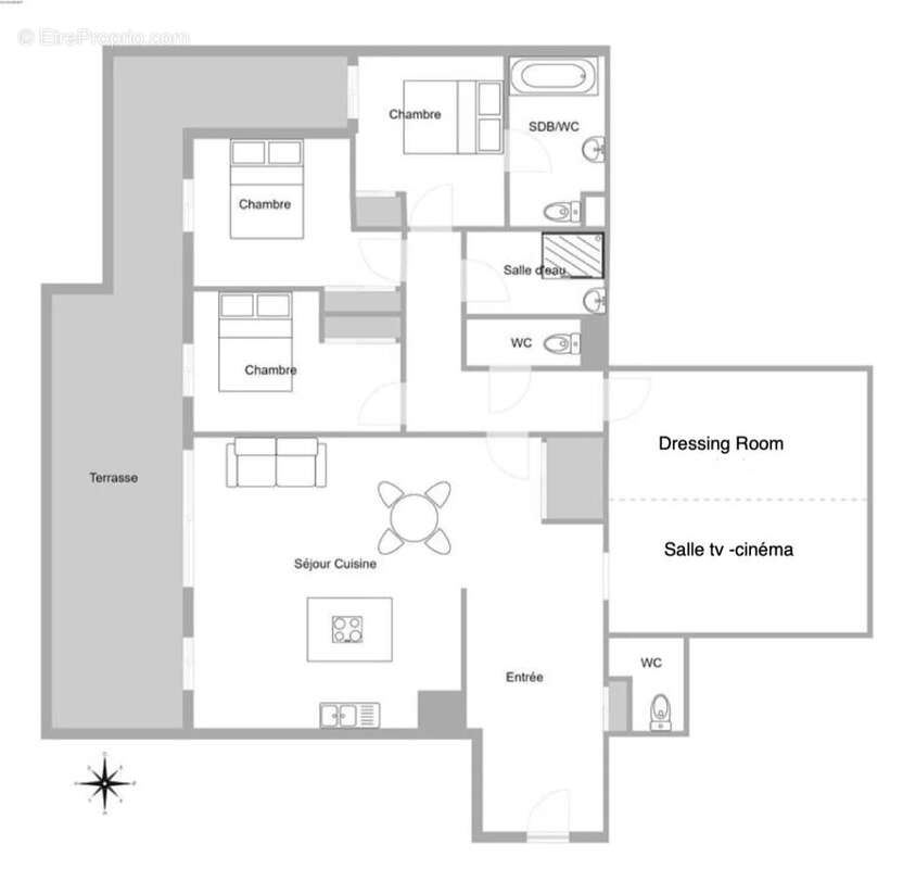 Appartement à MANDELIEU-LA-NAPOULE