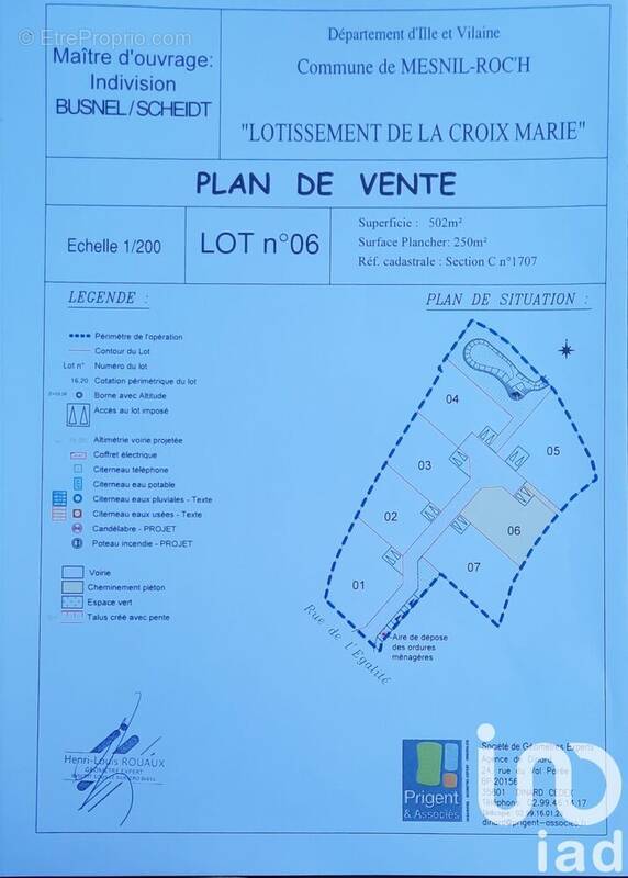 Photo 1 - Terrain à PLESDER