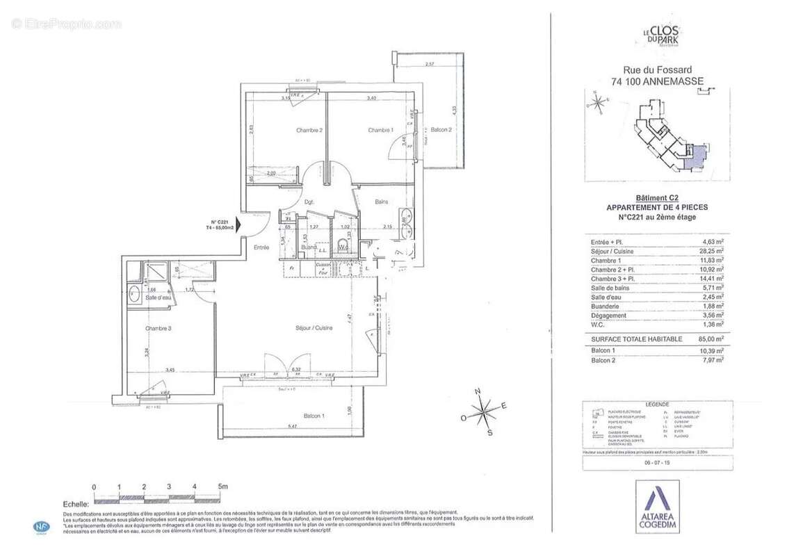 Appartement à ANNEMASSE
