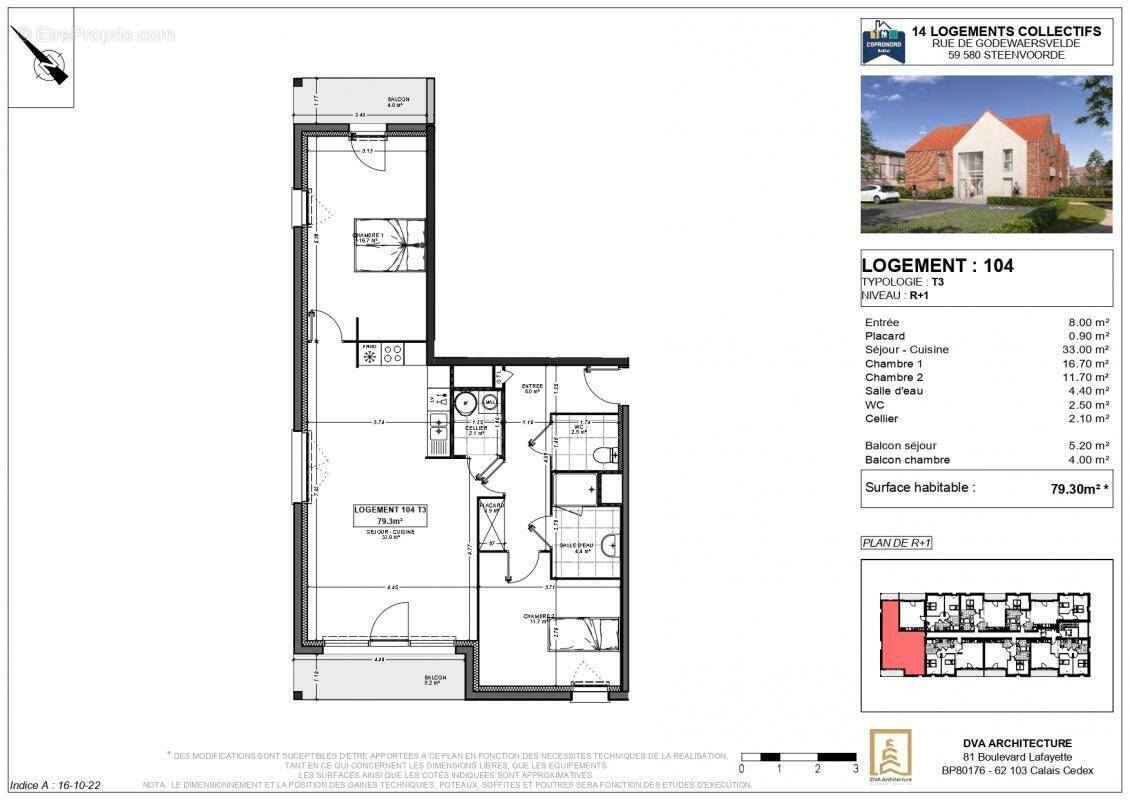 Appartement à STEENVOORDE