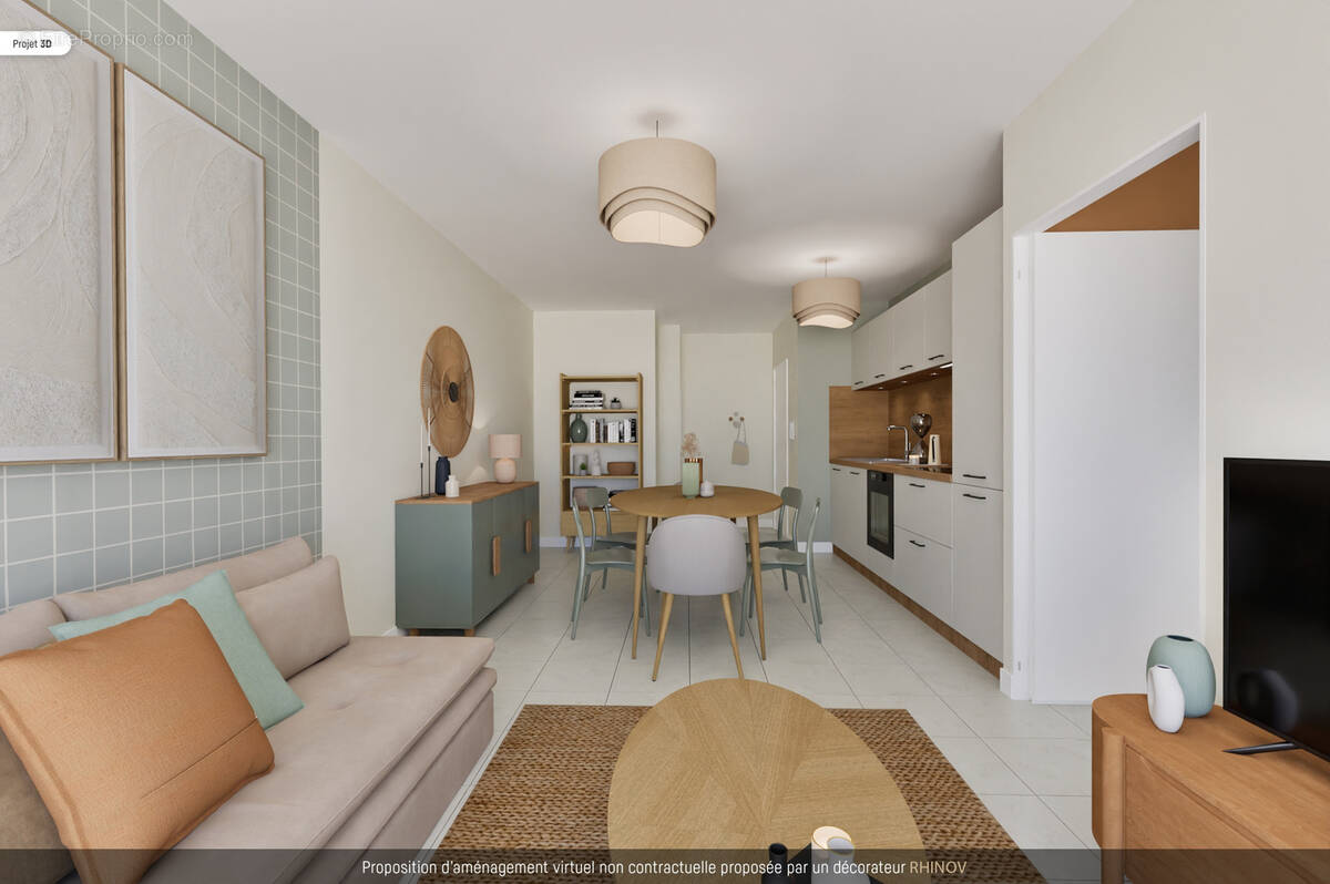 Appartement à MARSEILLE-3E