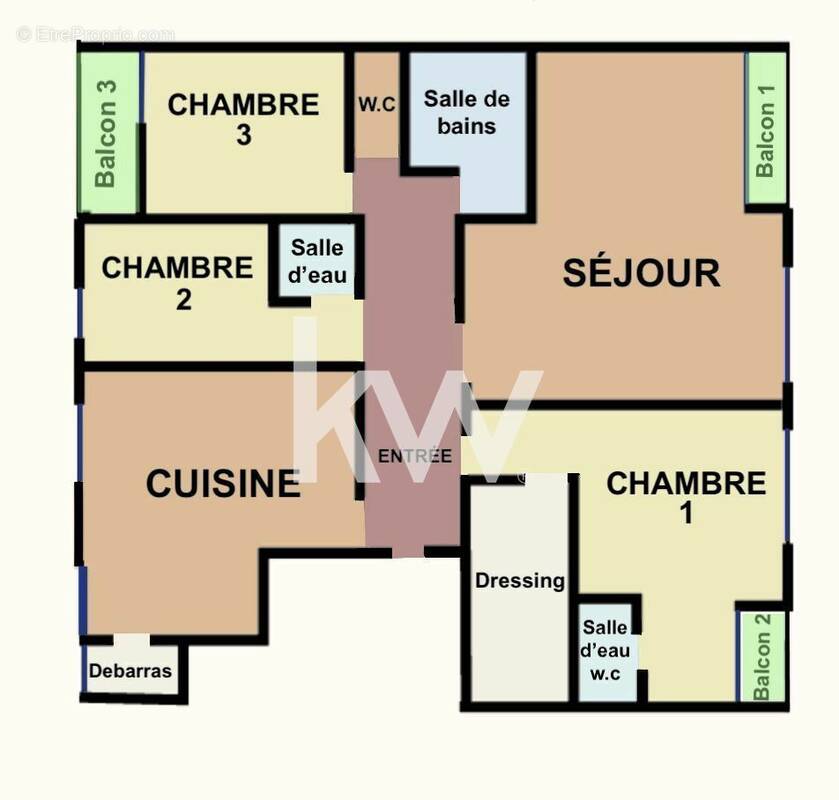 Appartement à PARIS-16E