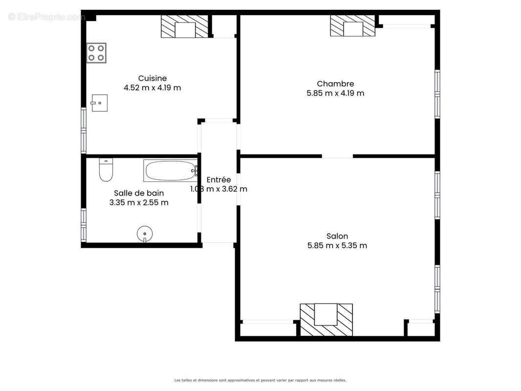 Appartement à BORDEAUX