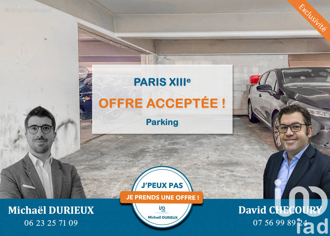 Photo 1 - Parking à PARIS-13E