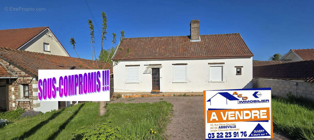 Maison à CANCHY