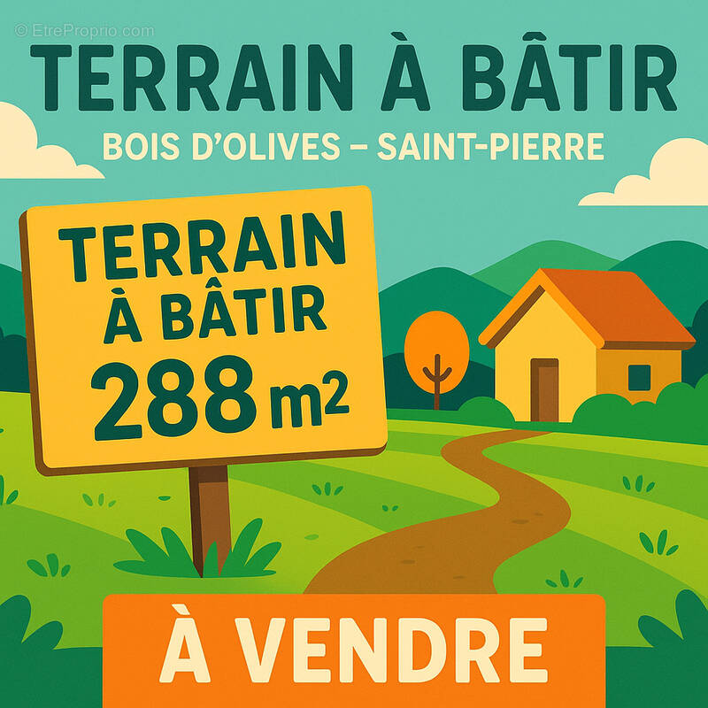 Terrain à SAINT-PIERRE