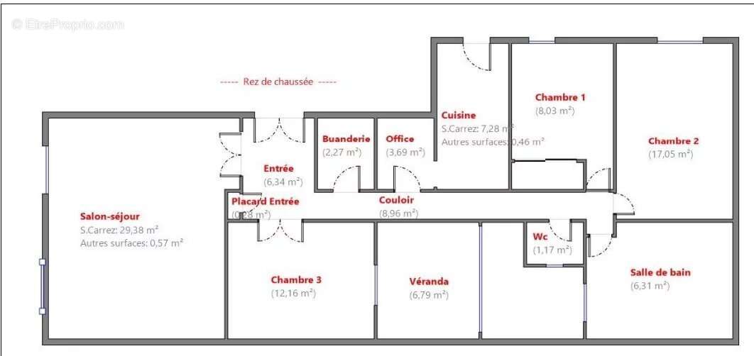 Appartement à PARIS-19E