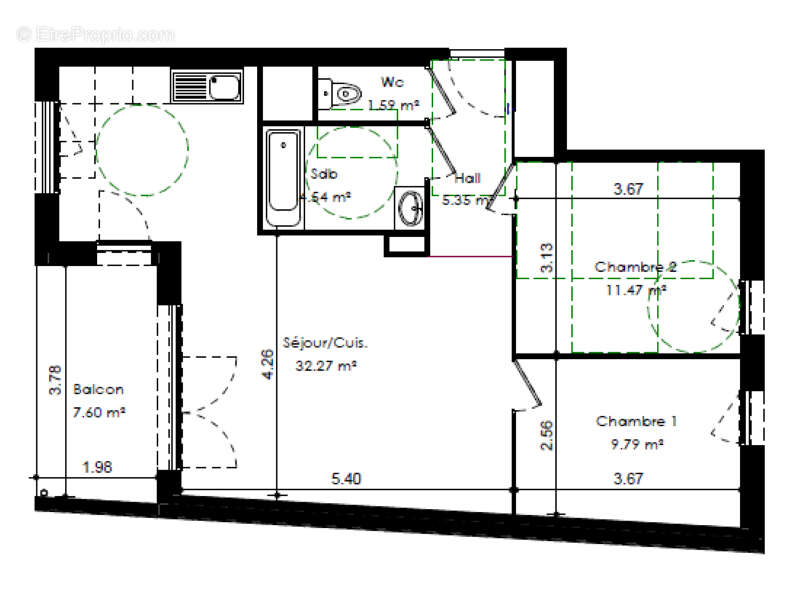 Appartement à VENISSIEUX