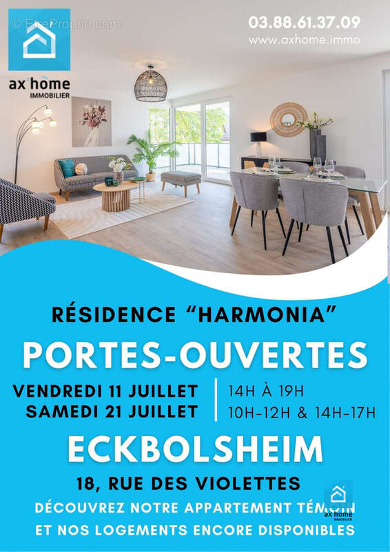 Appartement à ECKBOLSHEIM