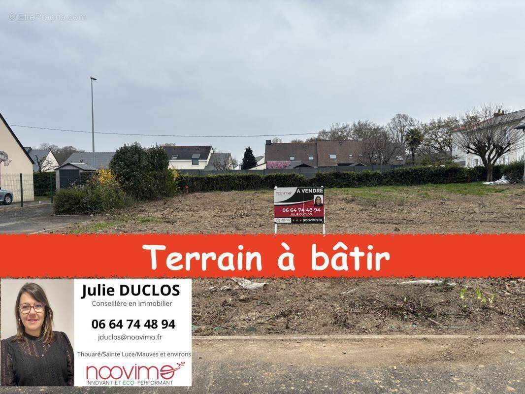 Terrain à SAINTE-LUCE-SUR-LOIRE