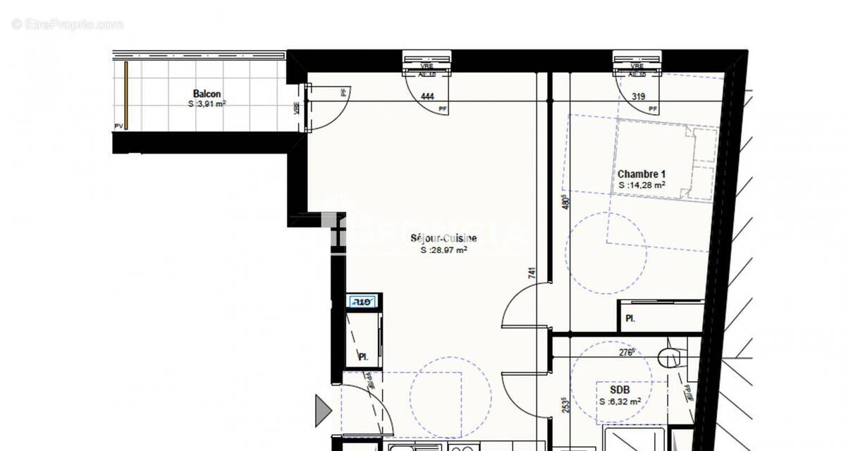 Appartement à LE MANS