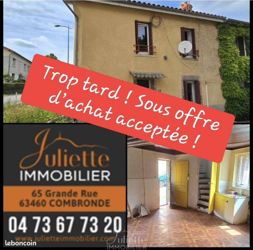 Maison à COMBRONDE