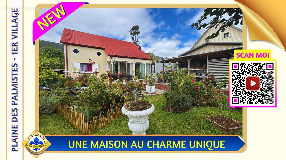 Maison à LA PLAINE-DES-PALMISTES