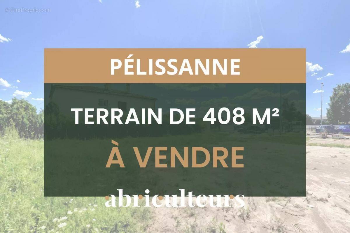 Terrain à PELISSANNE