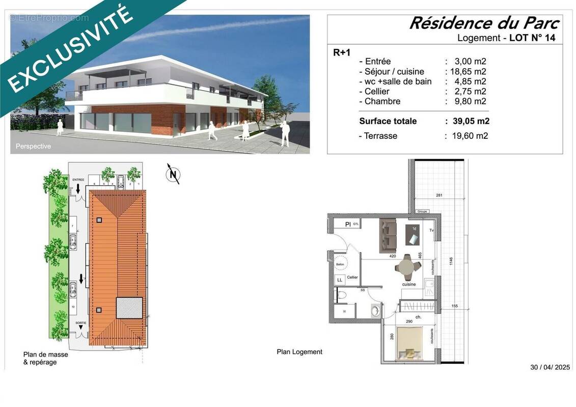 Photo 1 - Appartement à DREMIL-LAFAGE
