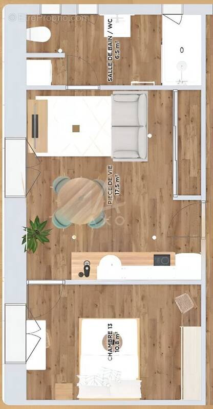 Appartement à LE POIRE-SUR-VIE