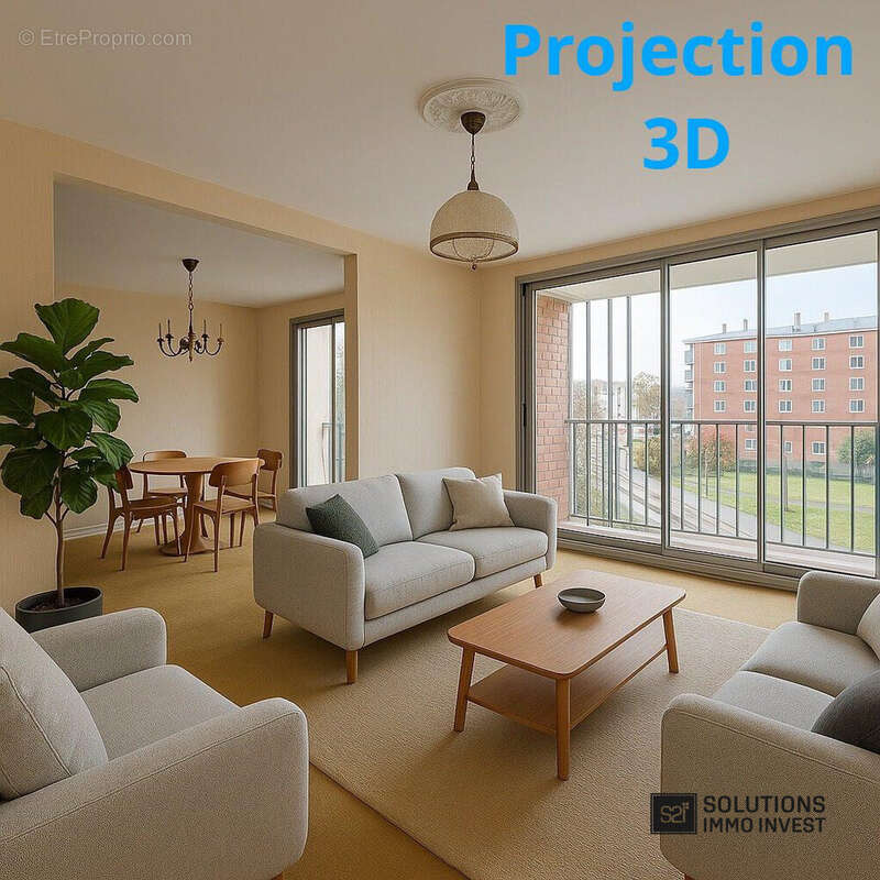Modélisation 3 D - Appartement à BREST