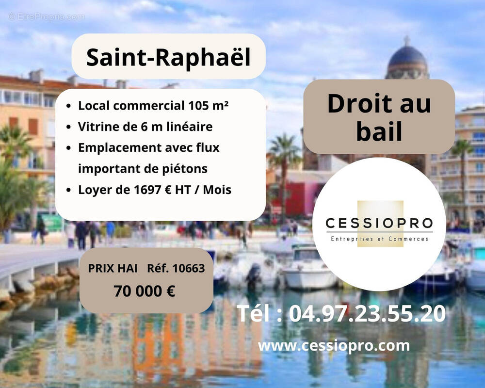 Commerce à SAINT-RAPHAEL