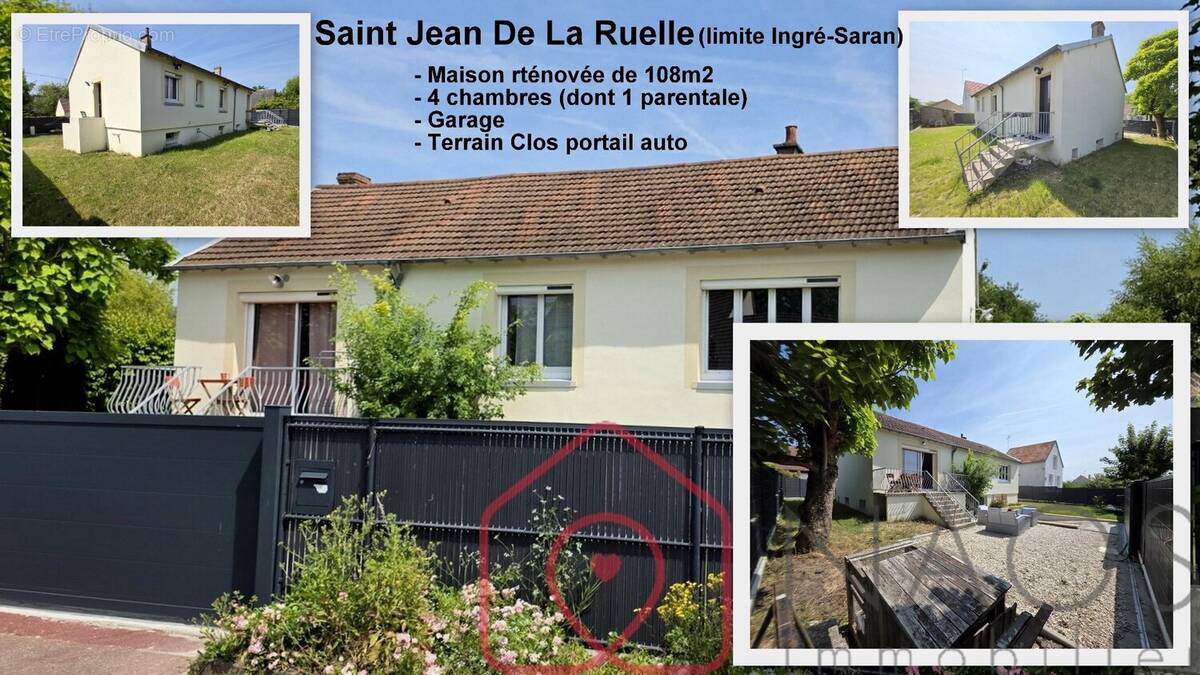 Maison à SAINT-JEAN-DE-LA-RUELLE