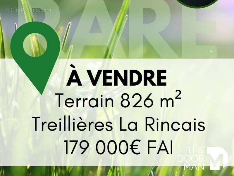 Terrain à TREILLIERES
