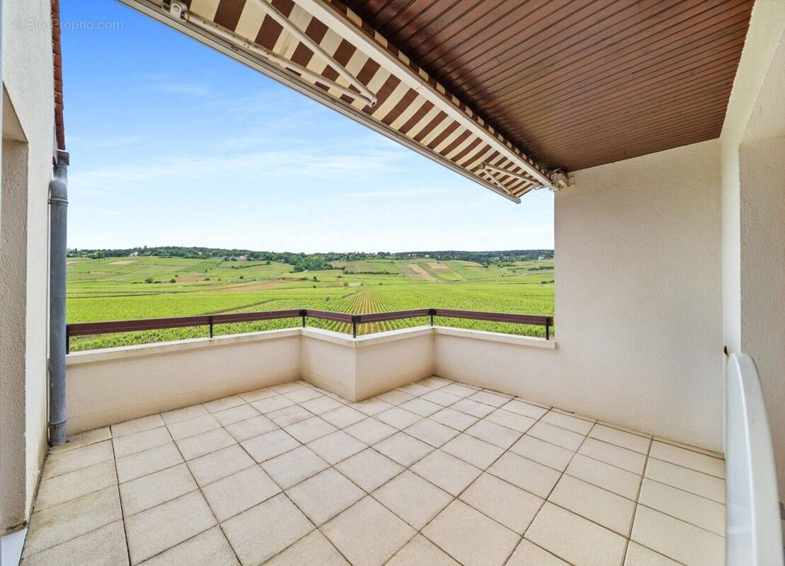 Terrasse vue panoramique - Appartement à BEAUNE