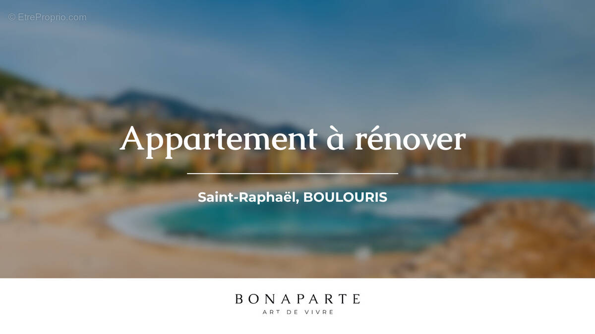 Appartement à SAINT-RAPHAEL