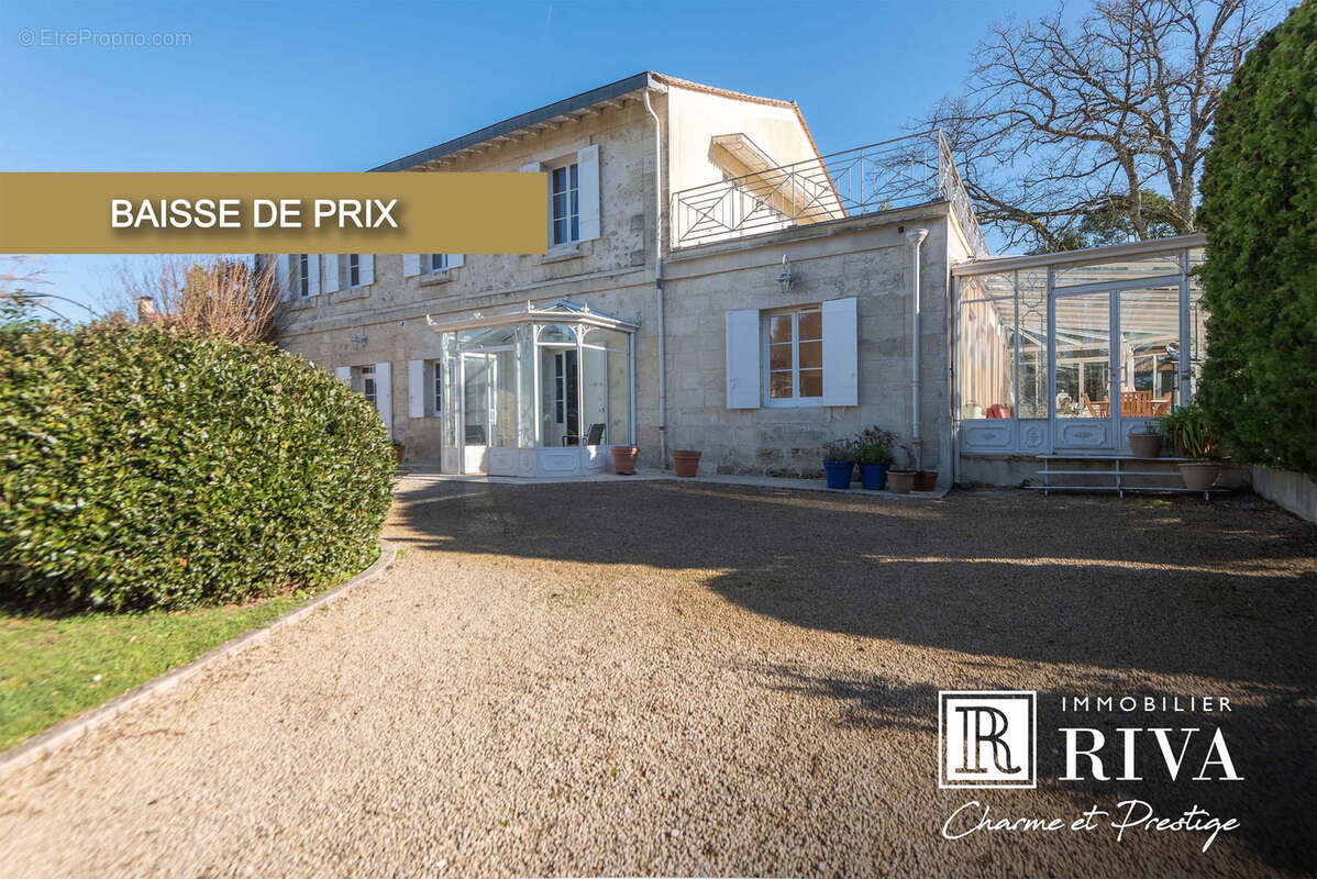 Maison à CARIGNAN-DE-BORDEAUX