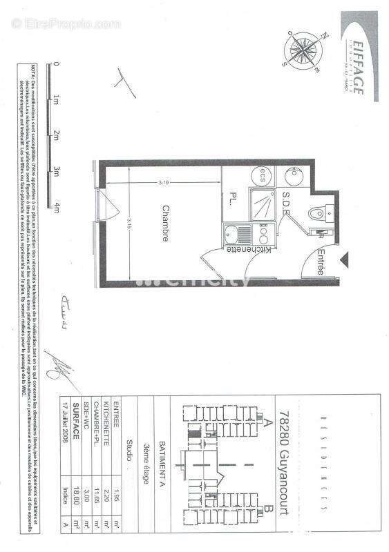 Appartement à GUYANCOURT
