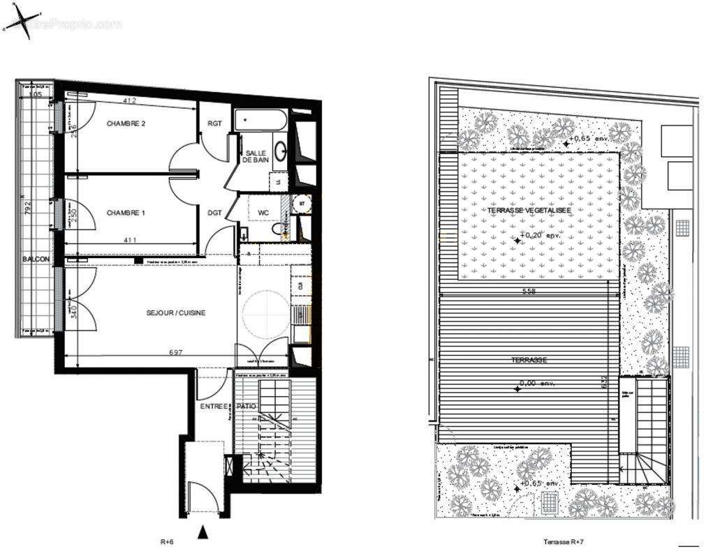 Appartement à PARIS-18E